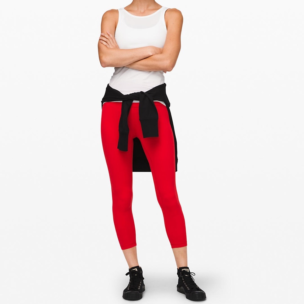 Lululemon Dark Red Leggings
